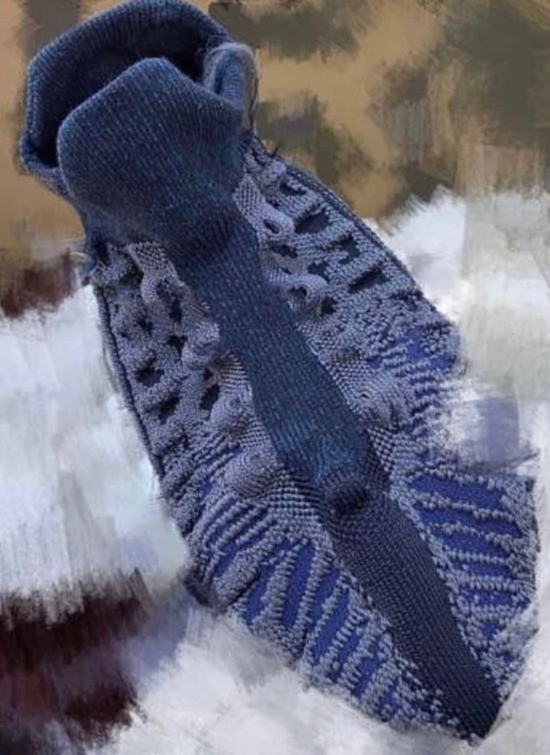 adidas YZY BSKTBL KNIT 3D Slate Blue 发售日期