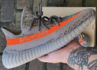 亲眼看看 adidas Yeezy Boost 350 V2 “Beluga Reflective”