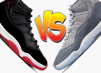 更好的 Air Jordan 11：“Bred”或“Cool Grey”