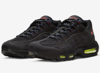 这款 Nike Air Max 95 带有充满活力的口音和反光细节