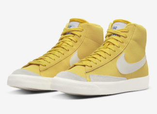 Nike Blazer Mid '77 “Athletic Club” 以黄色呈现