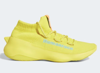 抢先看：Pharrell x adidas Humanrace Sichona “Shock Yellow”