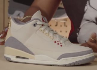 首款造型：Air Jordan 3“薄纱”