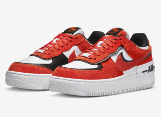 芝加哥颜色的Nike Air Force 1阴影表面