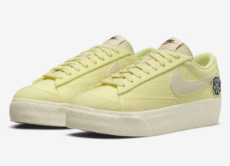 Nike Blazer Low Platform“Air Spring”的官方照片