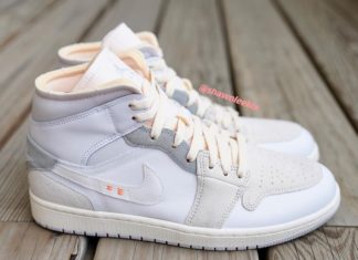 首款外观：Clot x Air Jordan 1 Mid，2022年