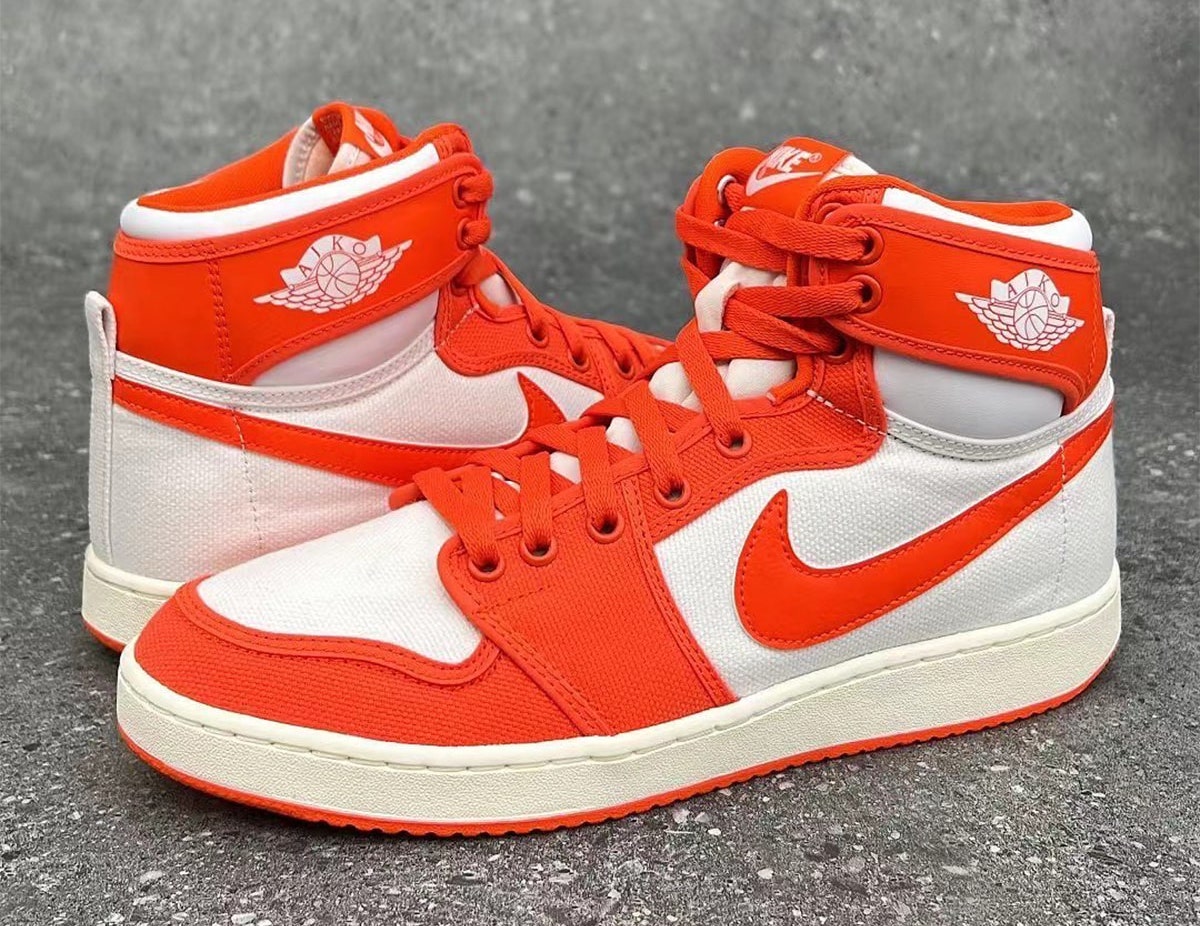 Air Jordan 1 KO雪城白橙色發布日期 Air Jordan 1 KO雪城白橙色發布日期