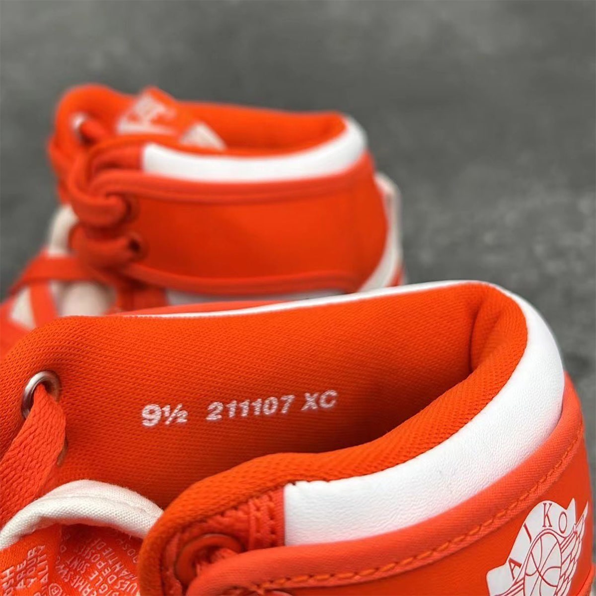 Air Jordan 1 KO雪城白橙色發布日期 Air Jordan 1 KO雪城白橙色發布日期