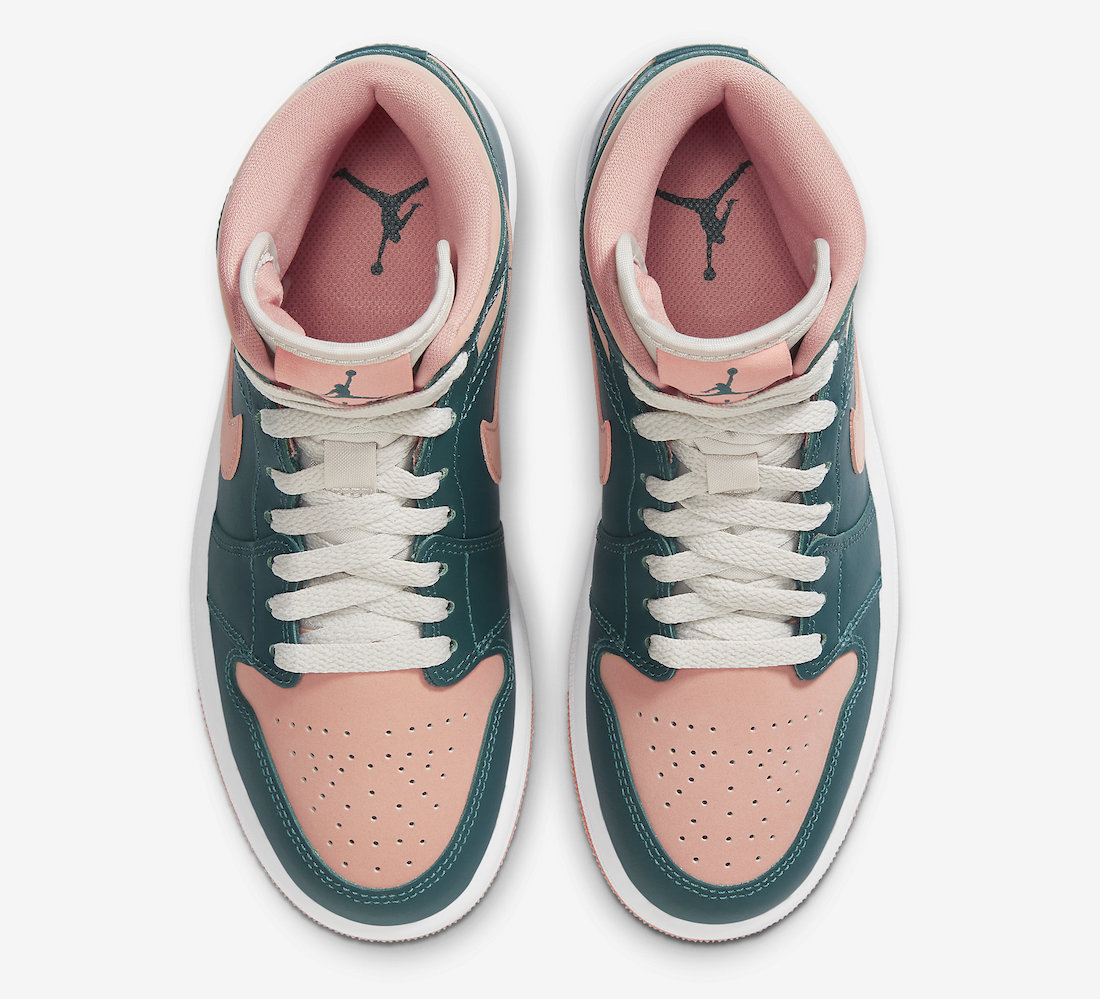 Air Jordan 1中深蓝绿色BQ6472-308发布日期