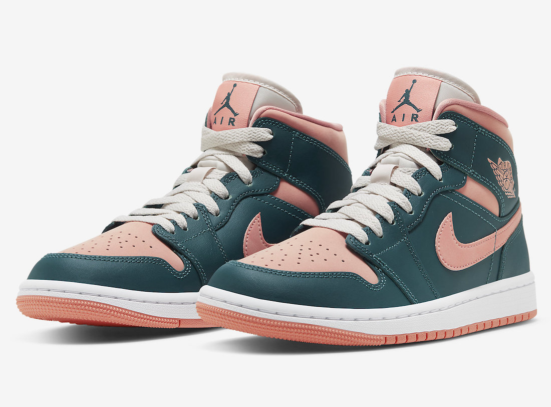 Air Jordan 1中深蓝绿色BQ6472-308发布日期