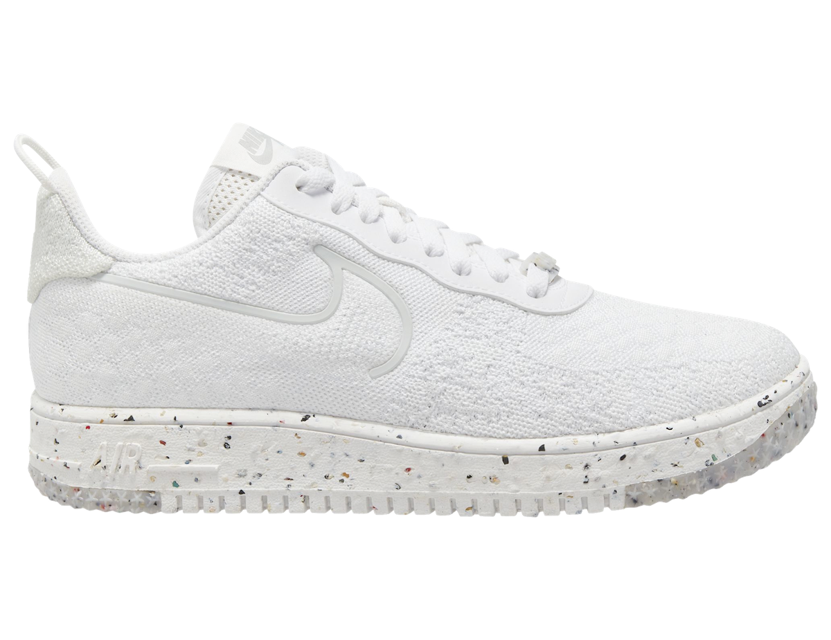 Nike Air Force 1火山口Flyknit三重白色DM0590-100发布日期