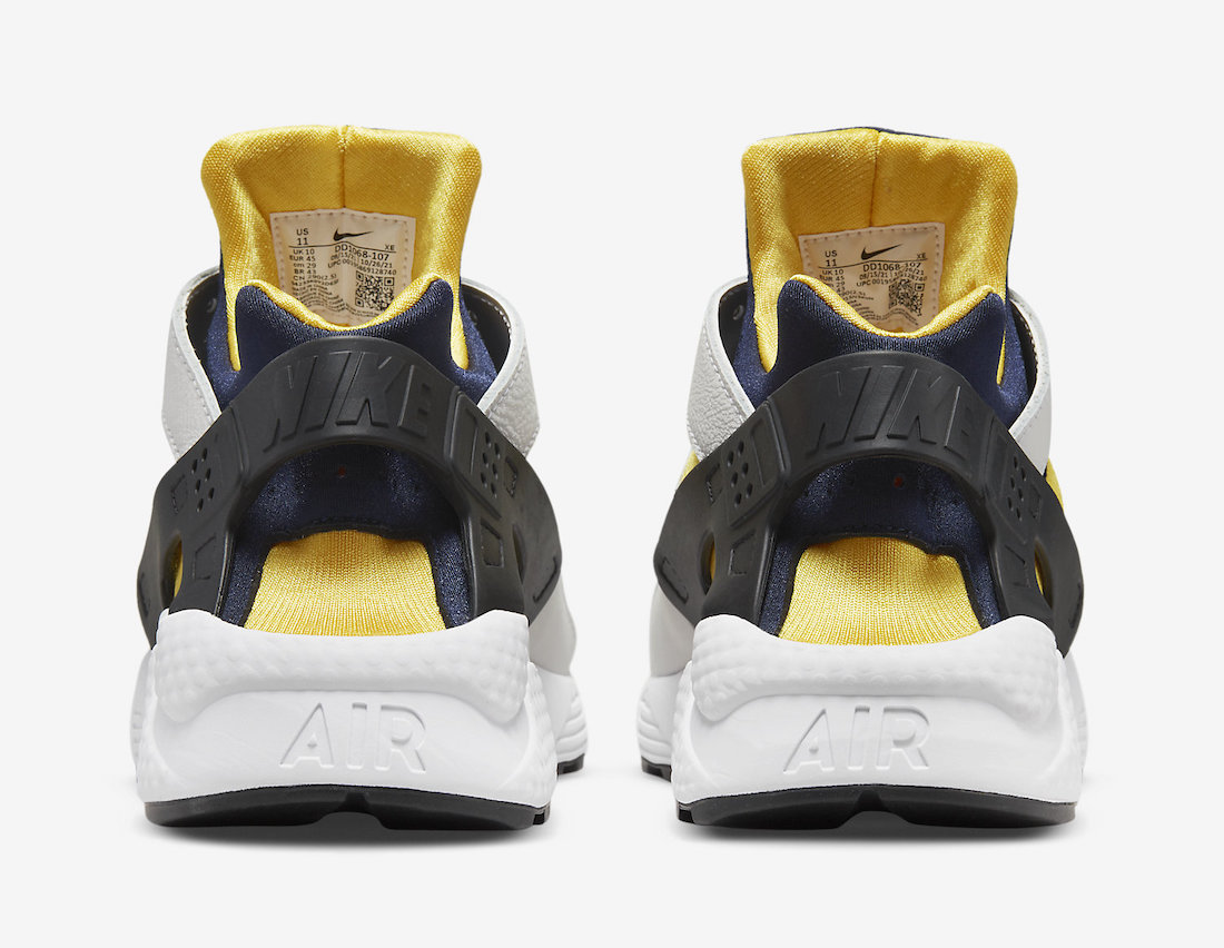 Nike Air Huarache Michigan DD1068-107发布日期