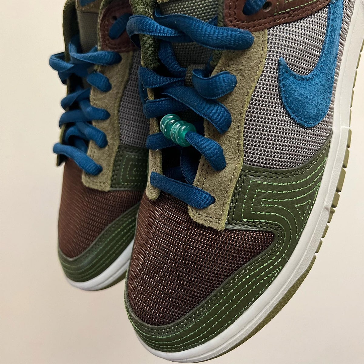 Nike Dunk Low NH可可哇玛丽娜粗绿色朝圣者DR0159-200发布日期