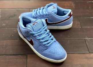 更详细地了解Nike SB Dunk Low“费城人”