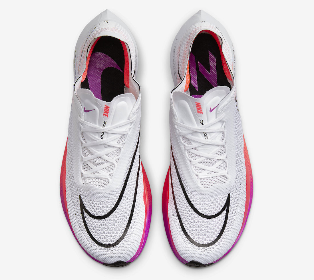 Nike ZoomX Streakfly White Flash深红超紫黑色DJ6566-100发布日期