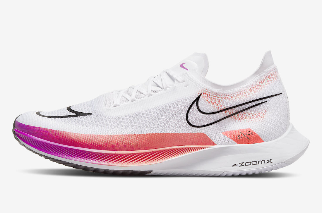 Nike ZoomX Streakfly White Flash深红超紫黑色DJ6566-100发布日期