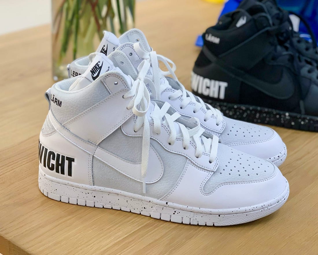 卧底Nike Dunk High Chaos White发布日期