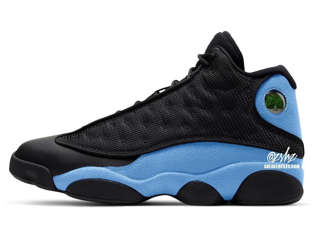 Air Jordan 13 Black University 2022发布日期模拟