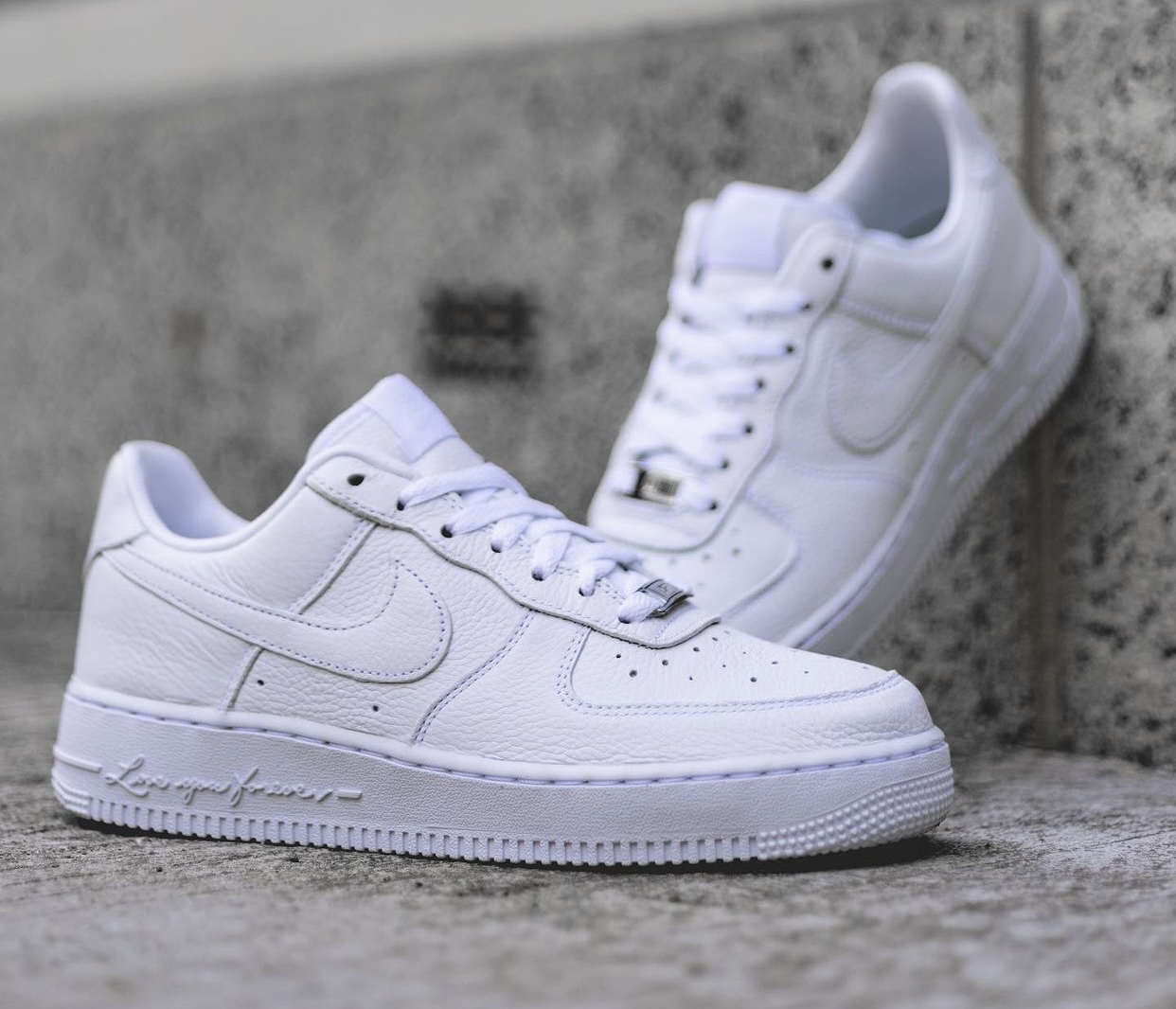 Drake NOCTA Nike Air Force 1认证情人男孩CZ8065-100发布日期