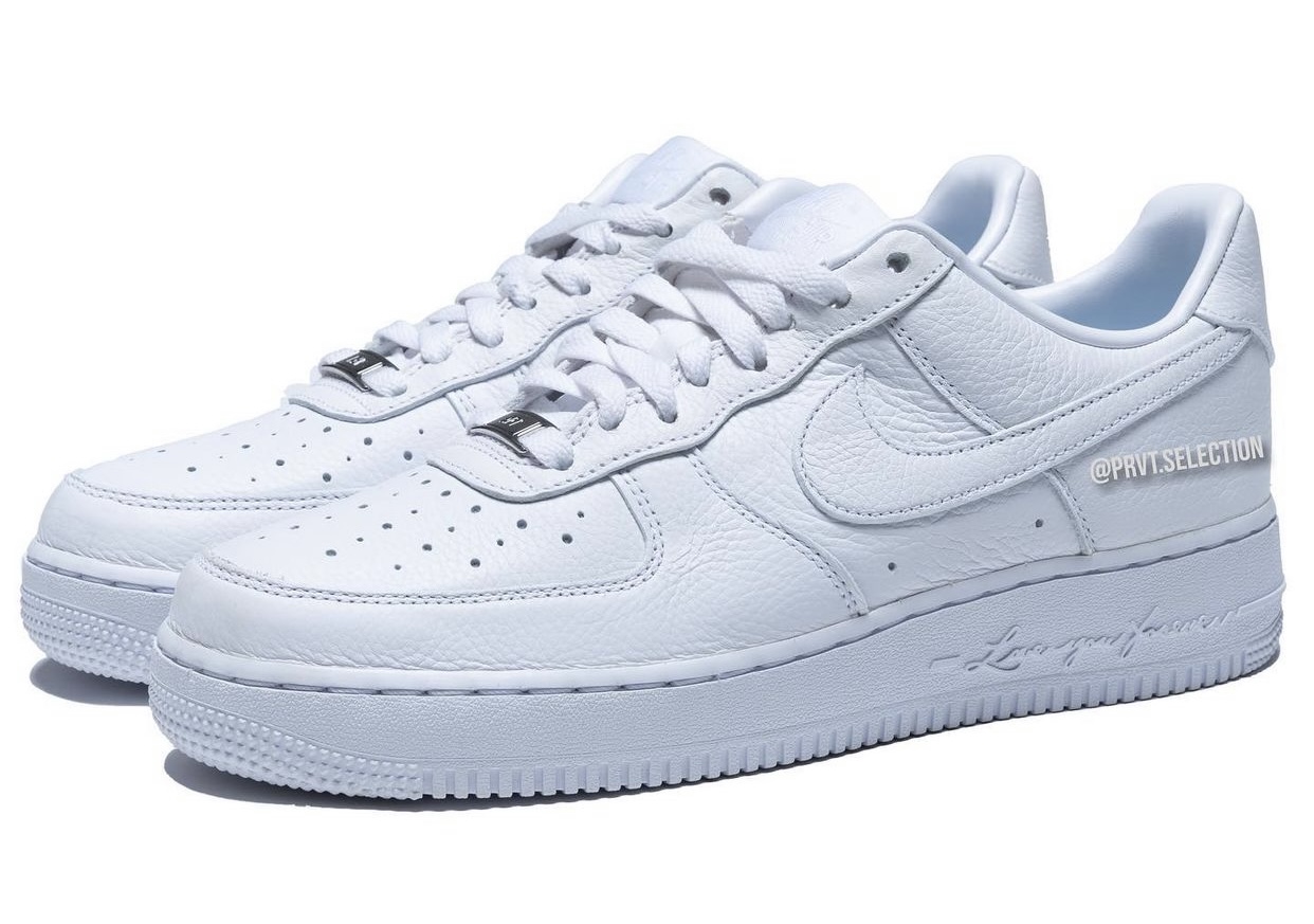 Drake NOCTA Nike Air Force 1认证情人男孩CZ8065-100发布日期