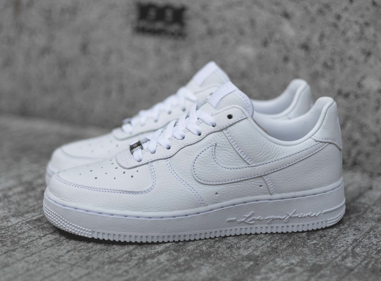 Drake NOCTA Nike Air Force 1认证情人男孩CZ8065-100发布日期