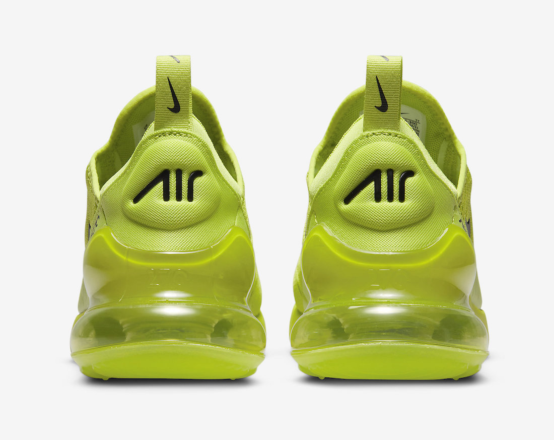 Nike Air Max 270 Volt网球DV2226-300发布日期