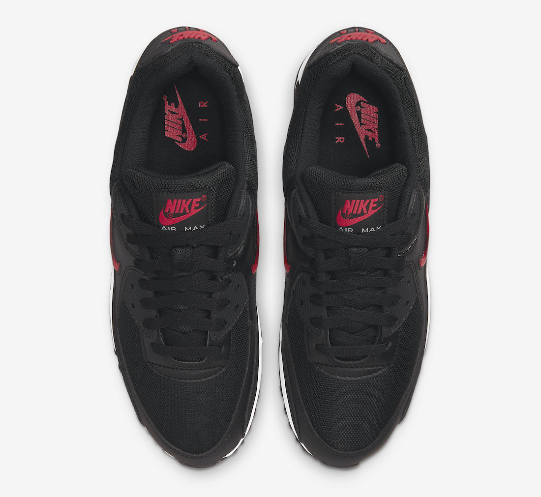 Nike Air Max 90 Jewel Breed黑红色DV3503-001发布日期