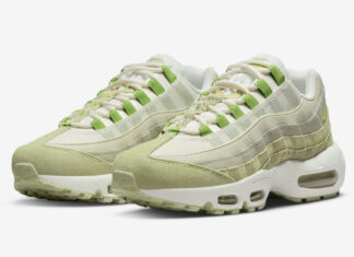 Nike Air Max 95“绿蛇”的官方照片