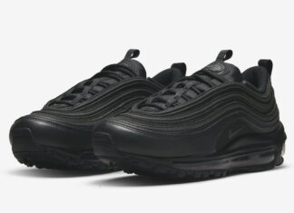 Nike Air Max 97“Triple Black”采用可回收材料