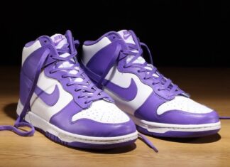 Nike Dunk High“Court Purple”即将发布