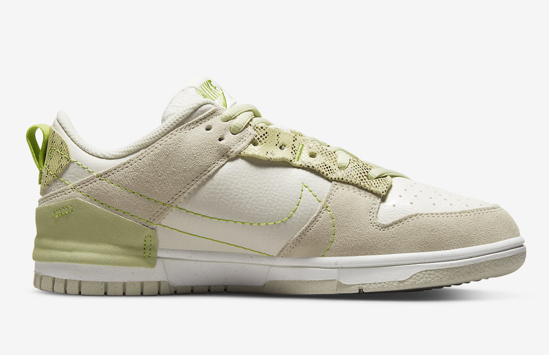 Nike Dunk Low Disrupt 2 Green Snake DV3206-001发布日期