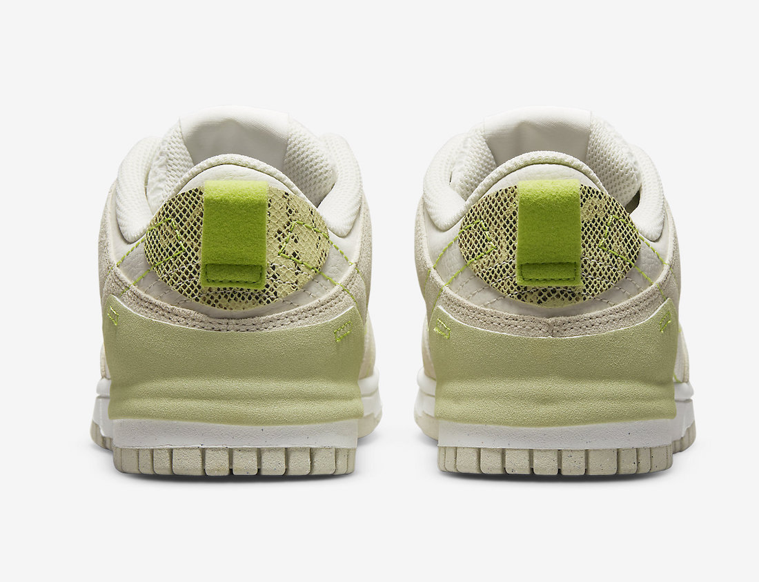 Nike Dunk Low Disrupt 2 Green Snake DV3206-001发布日期