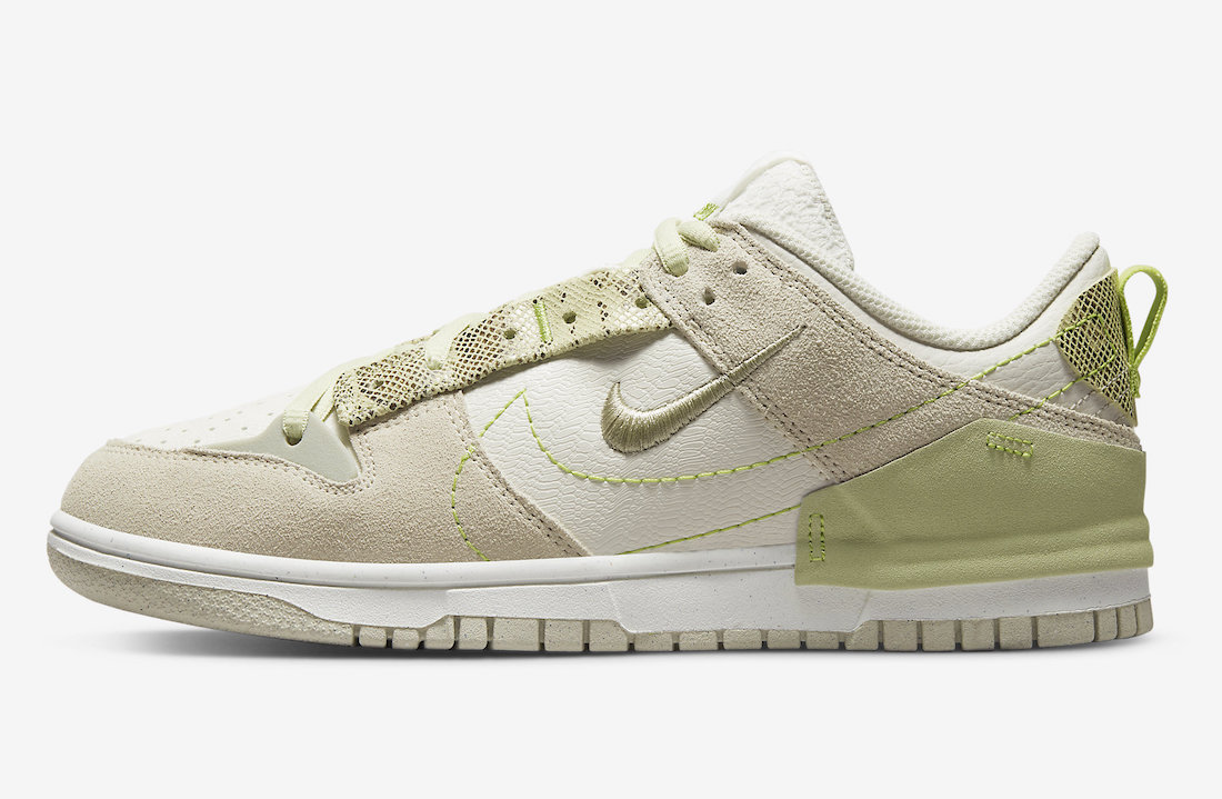 Nike Dunk Low Disrupt 2 Green Snake DV3206-001发布日期