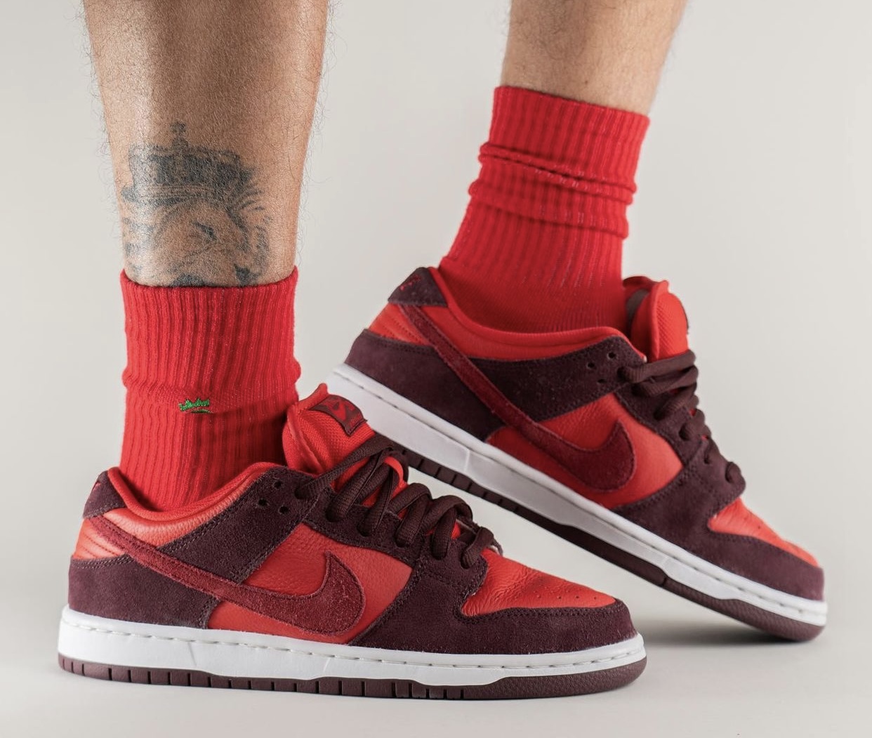 Nike SB Dunk Low Cherry DM0807-600脚部发布日期