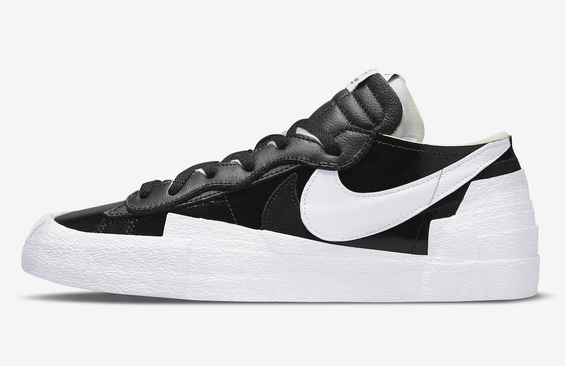 Sacai Nike Blazer Low Black专利DM6443-001发布日期