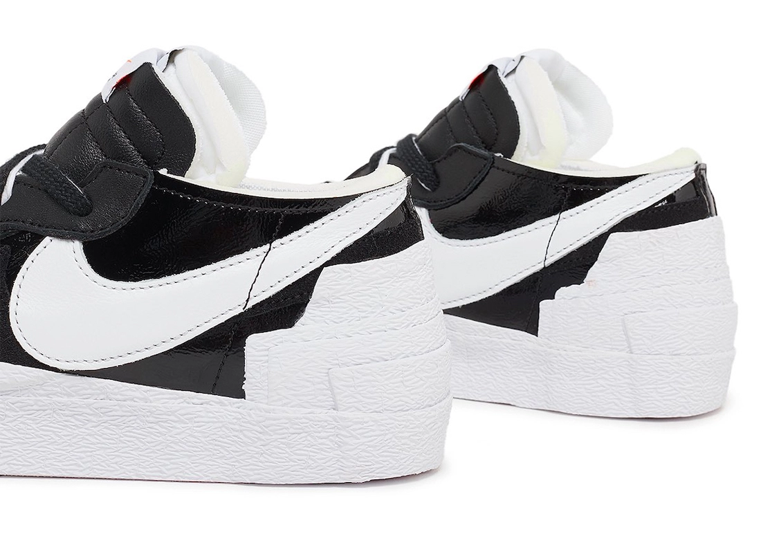 Sacai Nike Blazer Low黑白DM6443-001发布日期