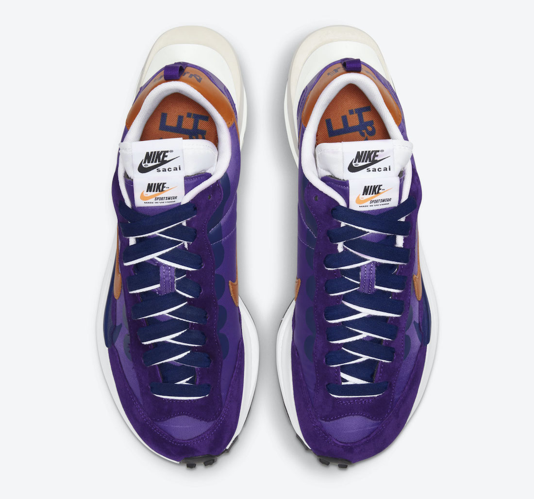 Sacai Nike VaporWaffle Dark Iris DD1875-500发布日期