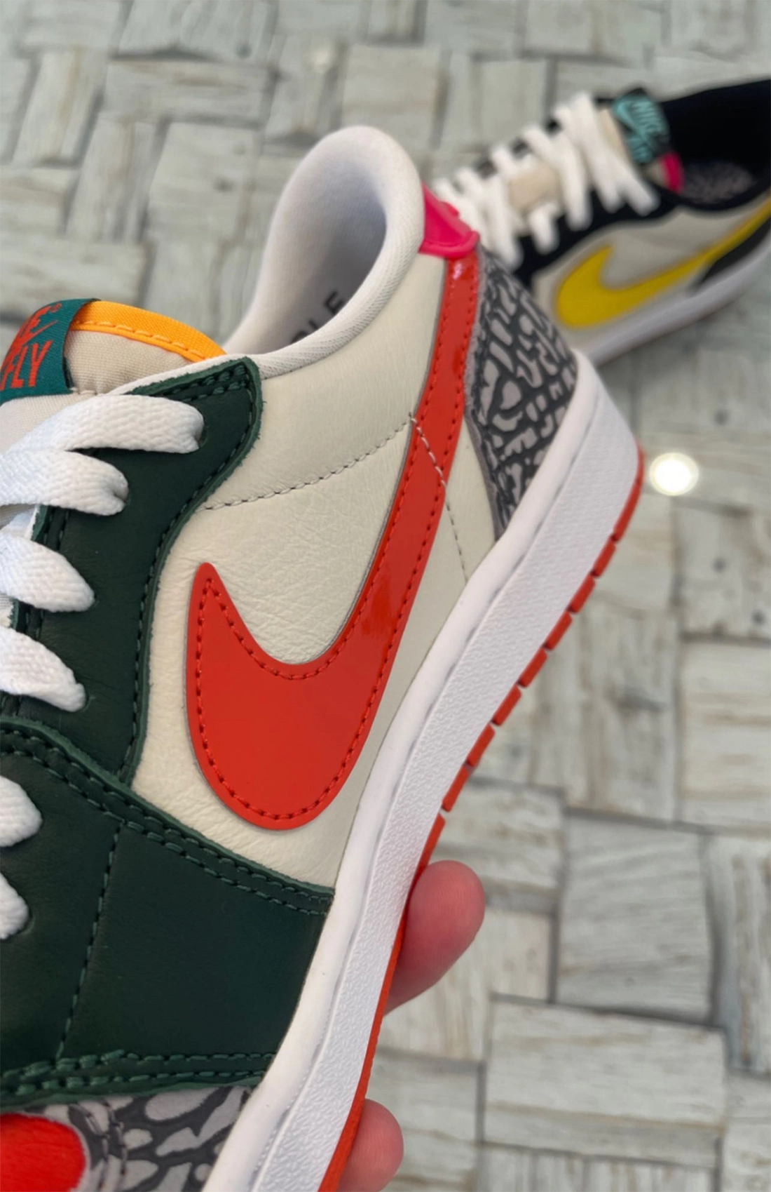 Air Jordan 1 Low OG What The SoleFly Sample