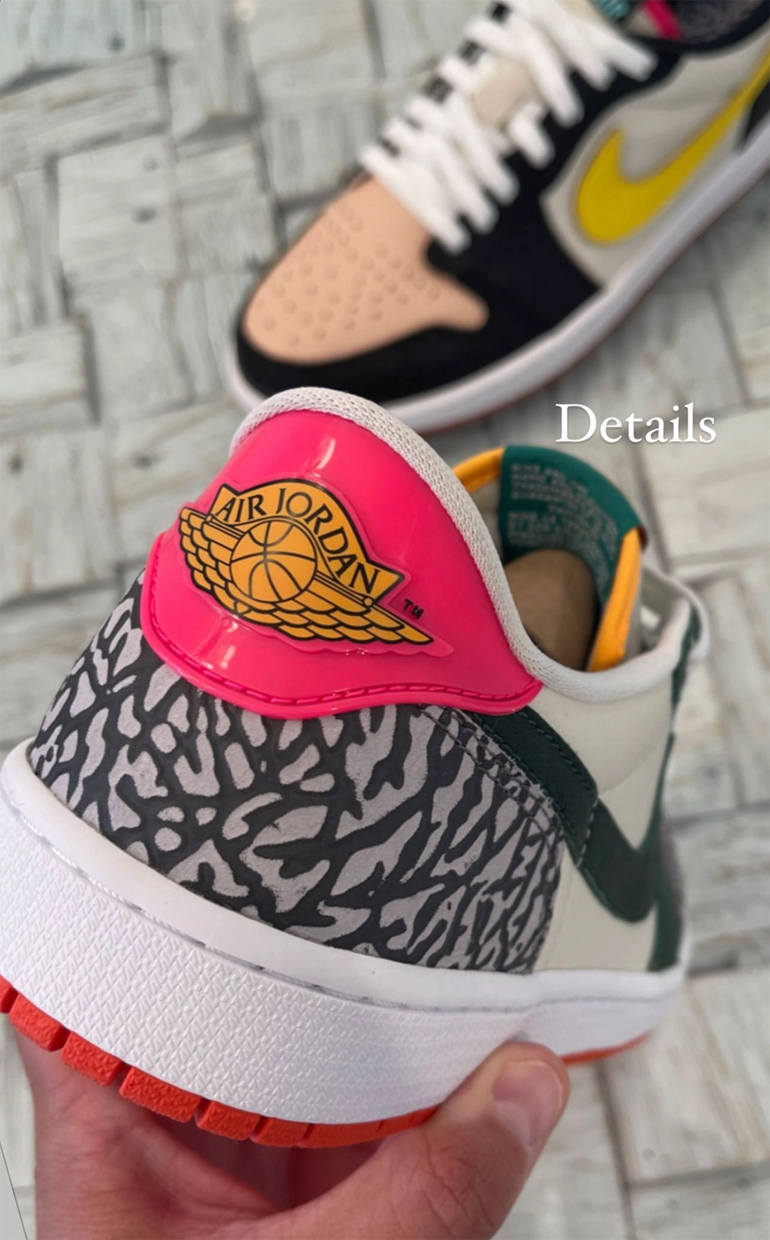 Air Jordan 1 Low OG What The SoleFly Sample