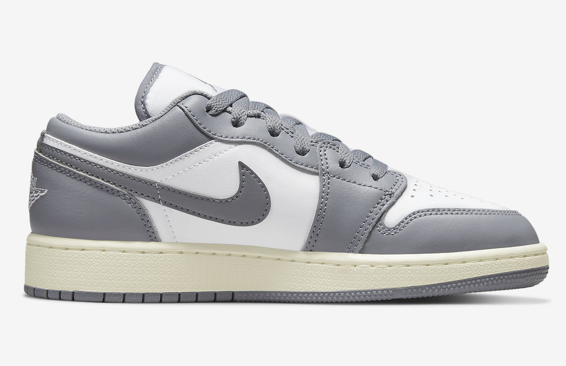 Air Jordan 1 Low Vintage Grey 553560-053 Release Date