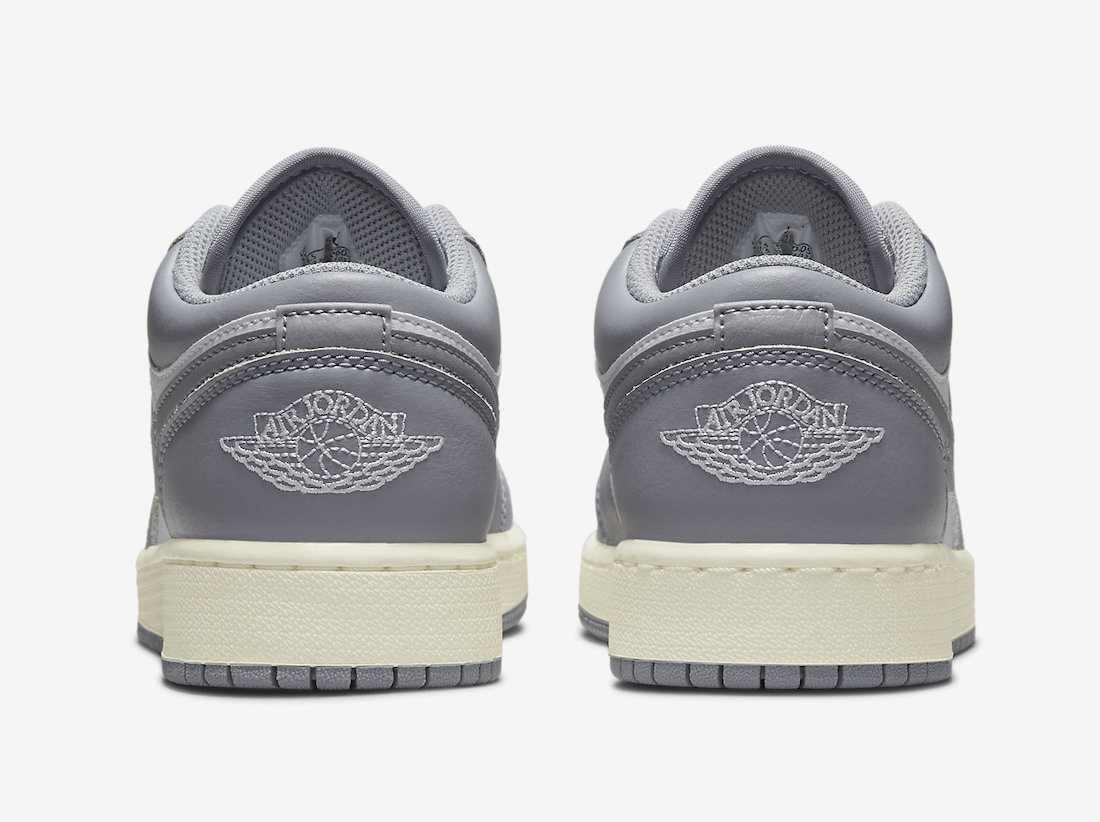 Air Jordan 1 Low Vintage Grey 553560-053 Release Date