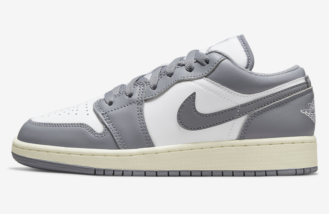 Air Jordan 1 Low Vintage Grey 553560-053 Release Date