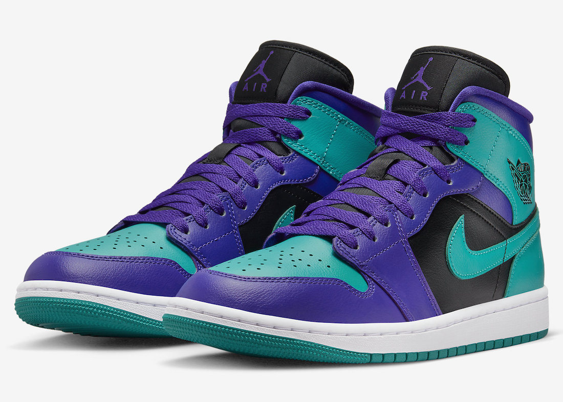 Air Jordan 1 Mid Black Grape BQ6472-502 Release Date