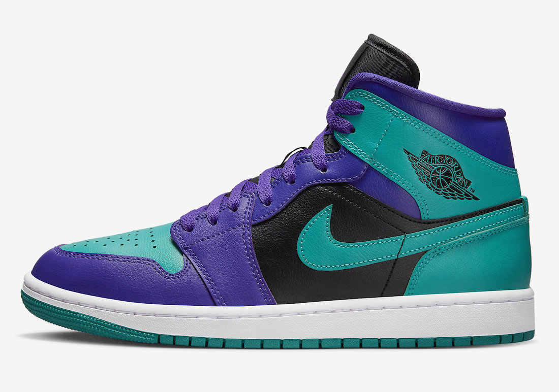 Air Jordan 1 Mid Black Grape BQ6472-502 Release Date