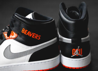 详细了解Air Jordan 1 Mid “Oregon State” PE