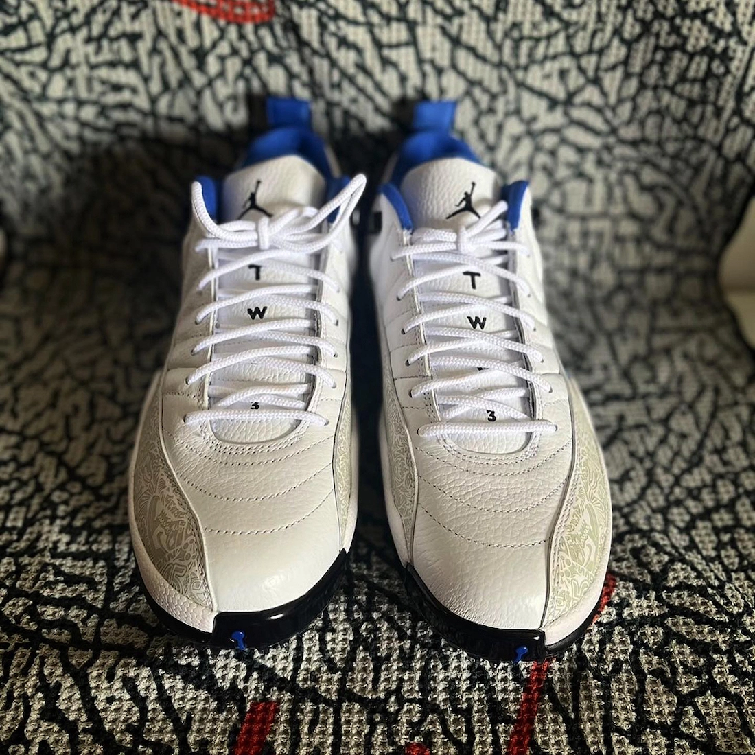 Air Jordan 12 Low Golf Laser White Blue Release Date