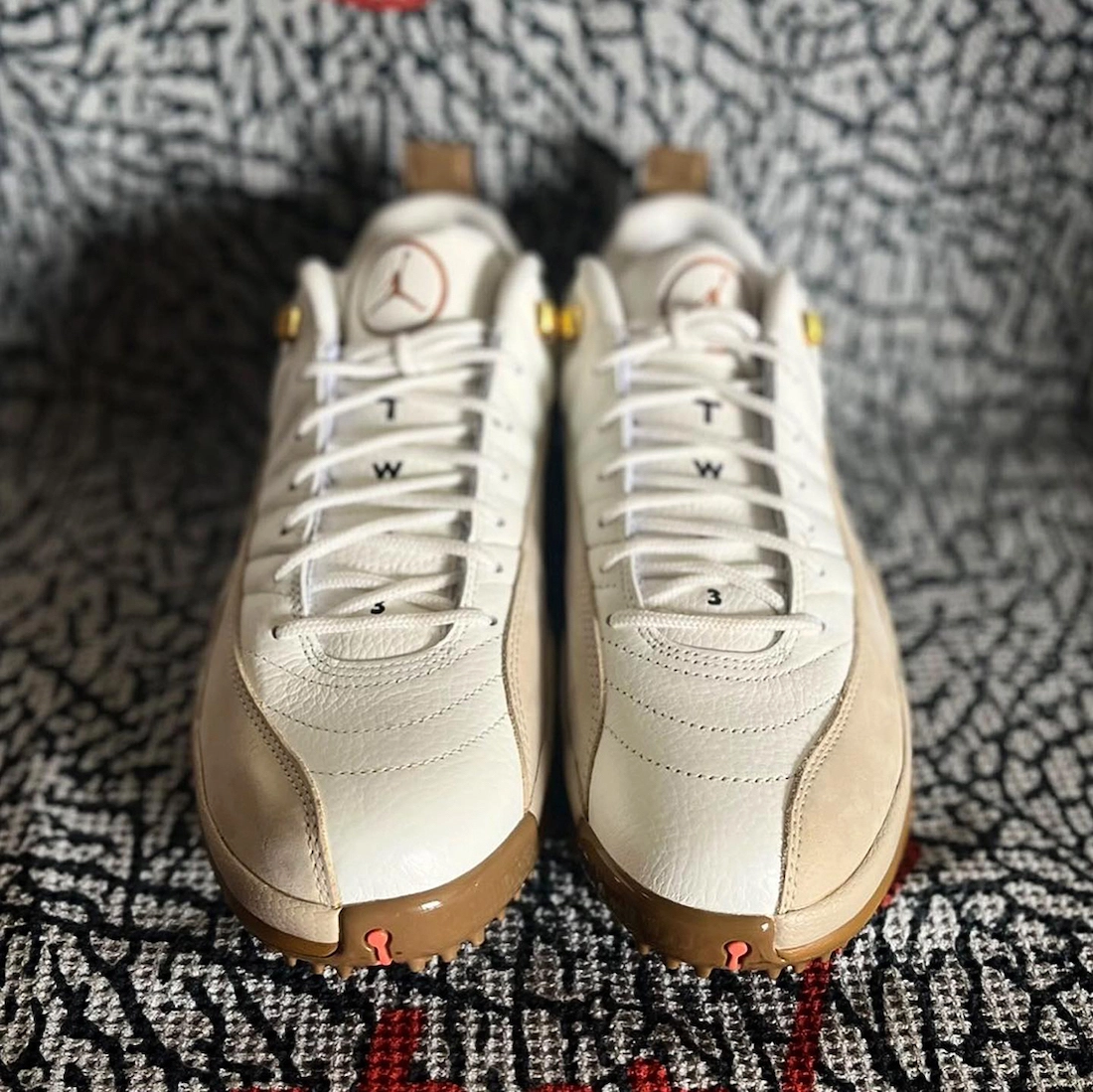 Air Jordan 12 Low Golf White Tan Release Date