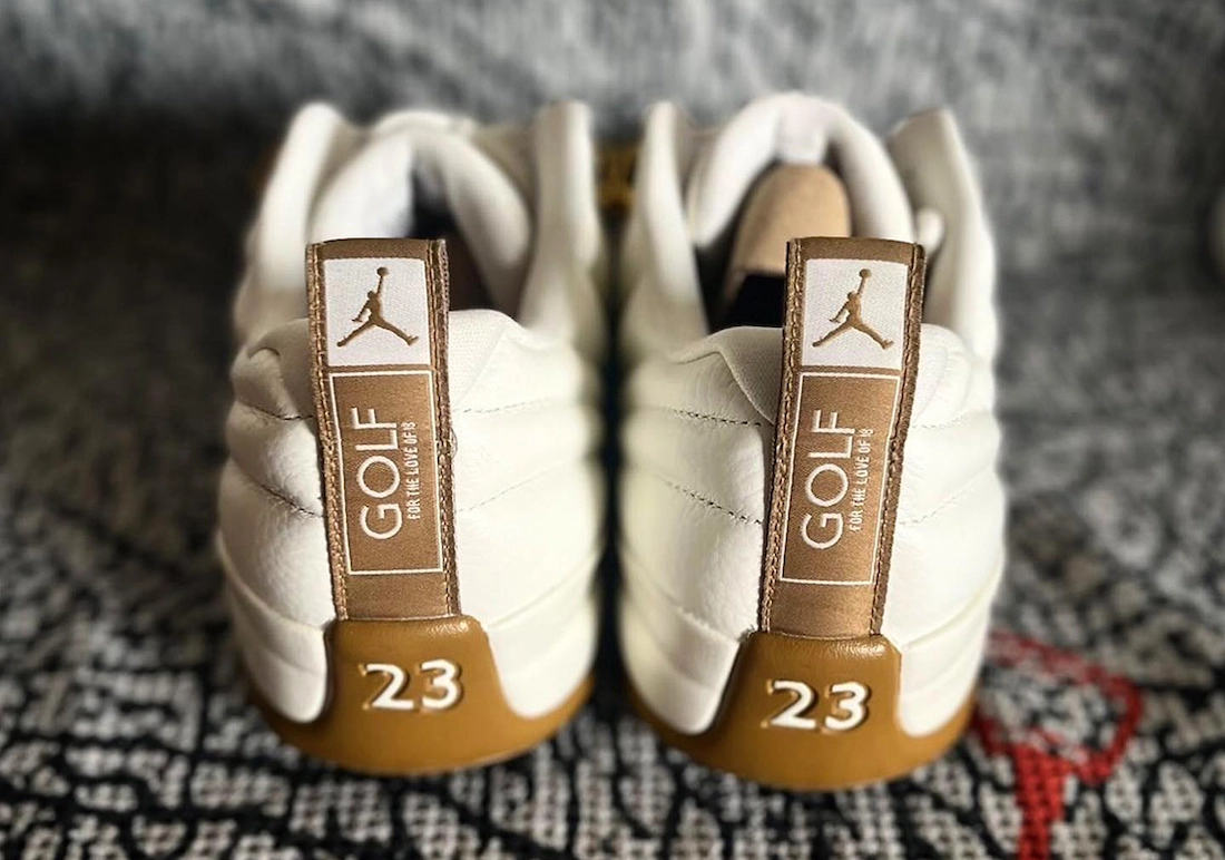 Air Jordan 12 Low Golf White Tan Release Date