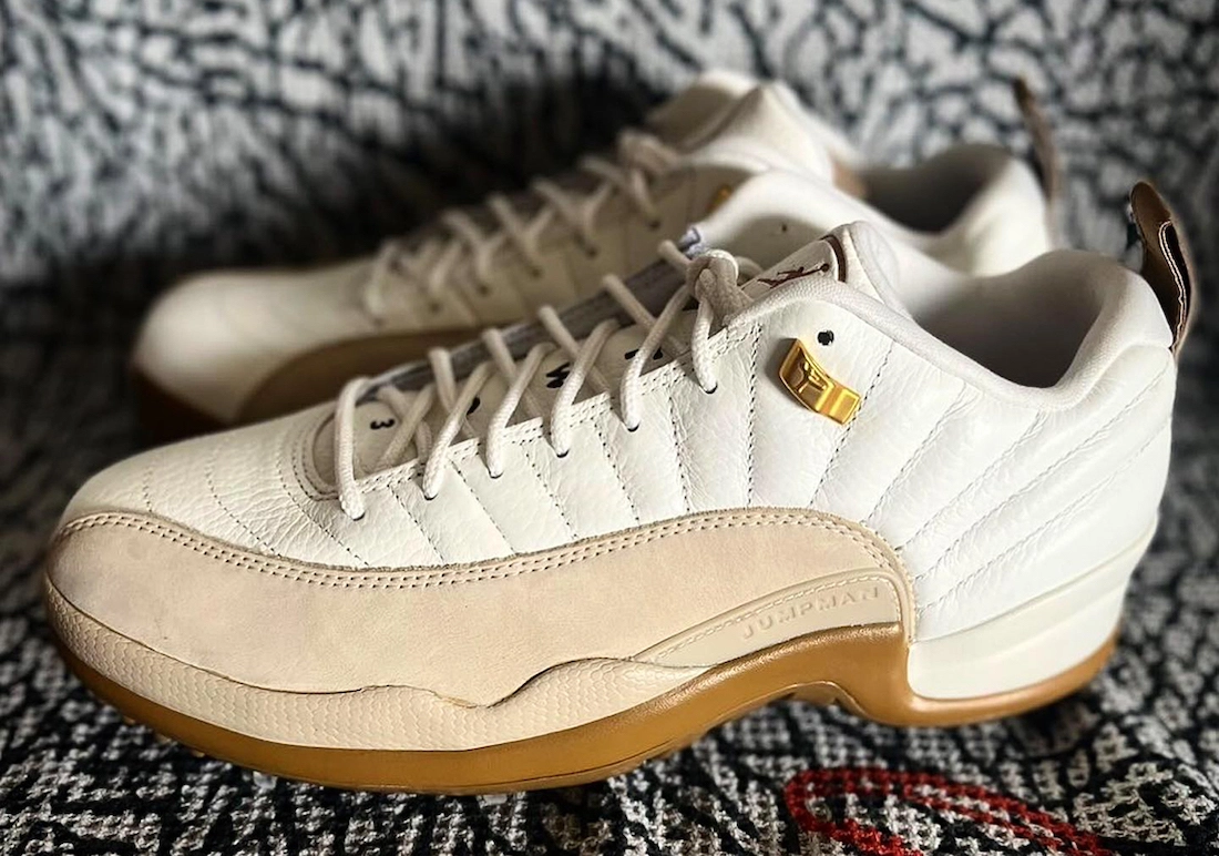 Air Jordan 12 Low Golf White Tan Release Date