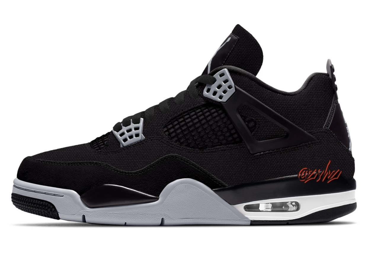 Air Jordan 4黑色帆布DH7138-006发布日期